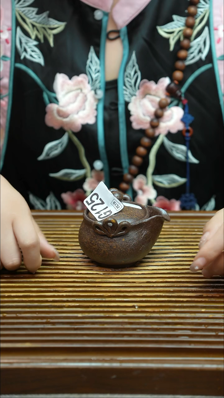 万古烧粗陶手工茶具