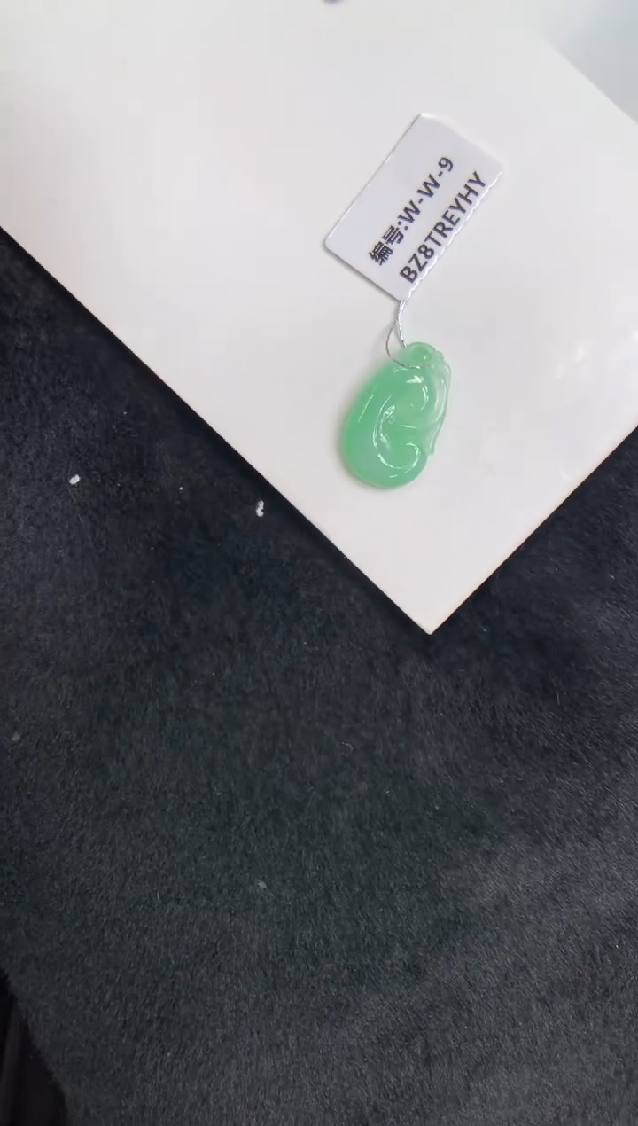 颈饰未镶嵌翡翠如意