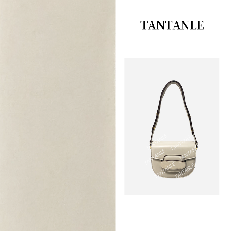 A10高定单肩斜跨时尚百搭休闲便携气质白色简约女包