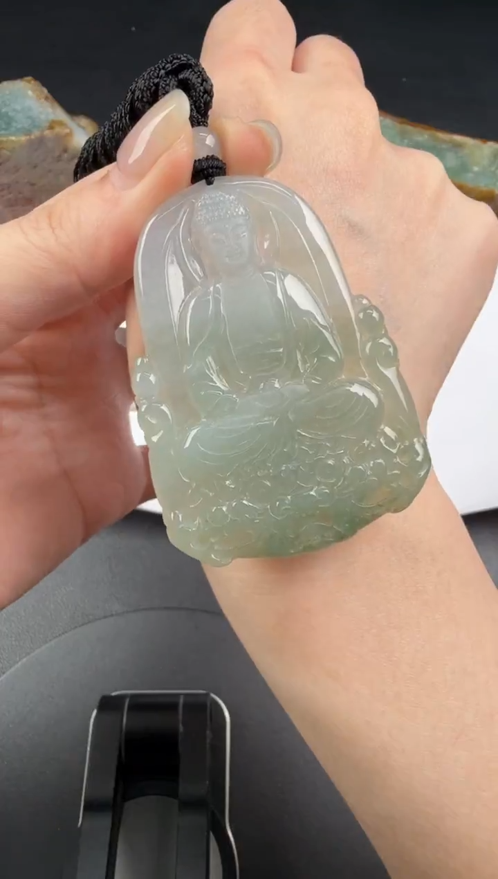 吊坠(不含链)未镶嵌翡翠翡翠饰品-96