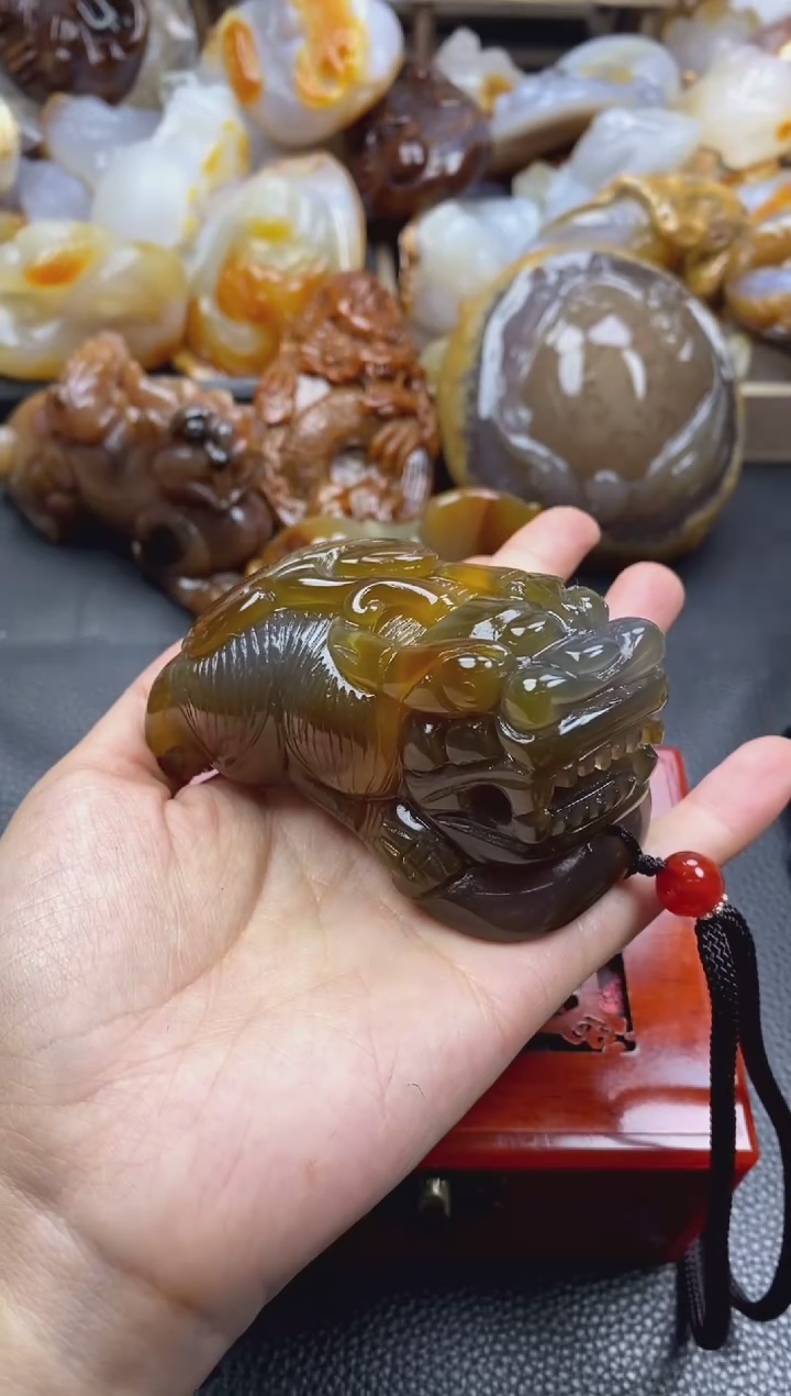 未镶嵌手把石英质玉邦****下00