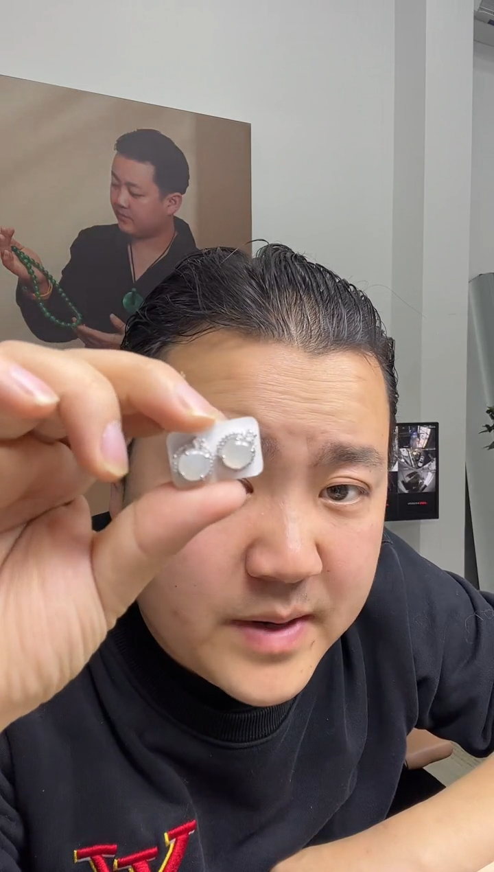 【闪购商品】翡翠戒指未镶嵌耳环