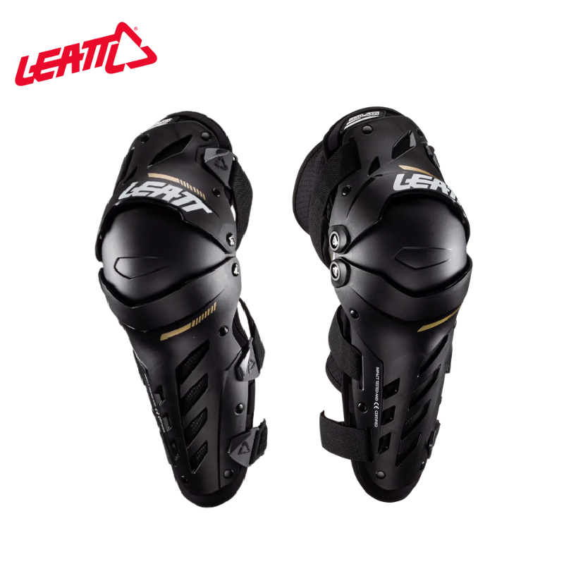 leatt越野摩托车护膝骑士护具防摔活动轴硬壳关节卡丁儿童青少年