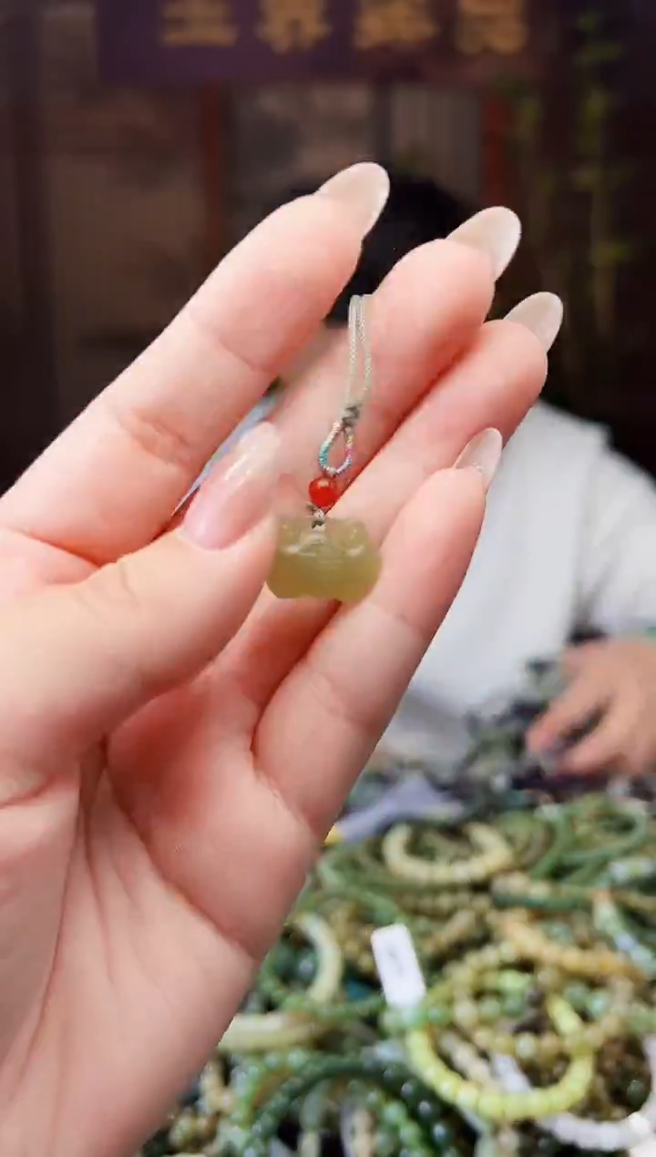 颈饰未镶嵌和田玉多样性发货拍一发一