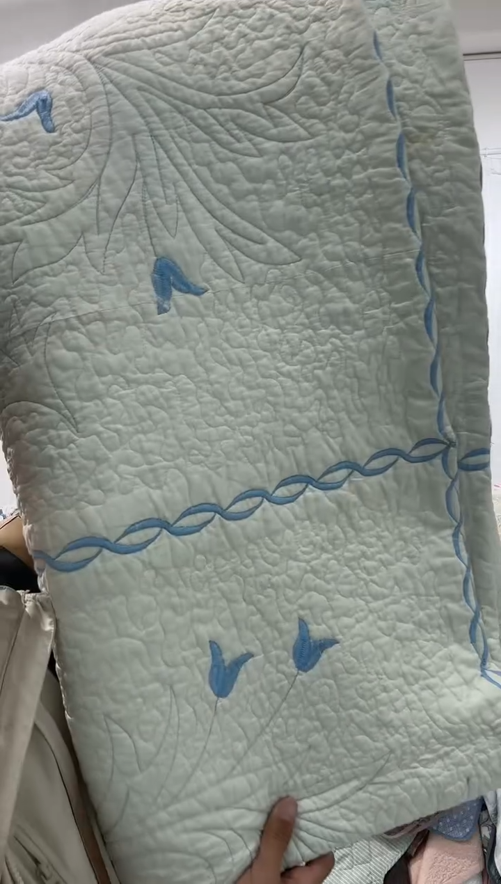 棉220*230纯棉床盖29号瑕疵