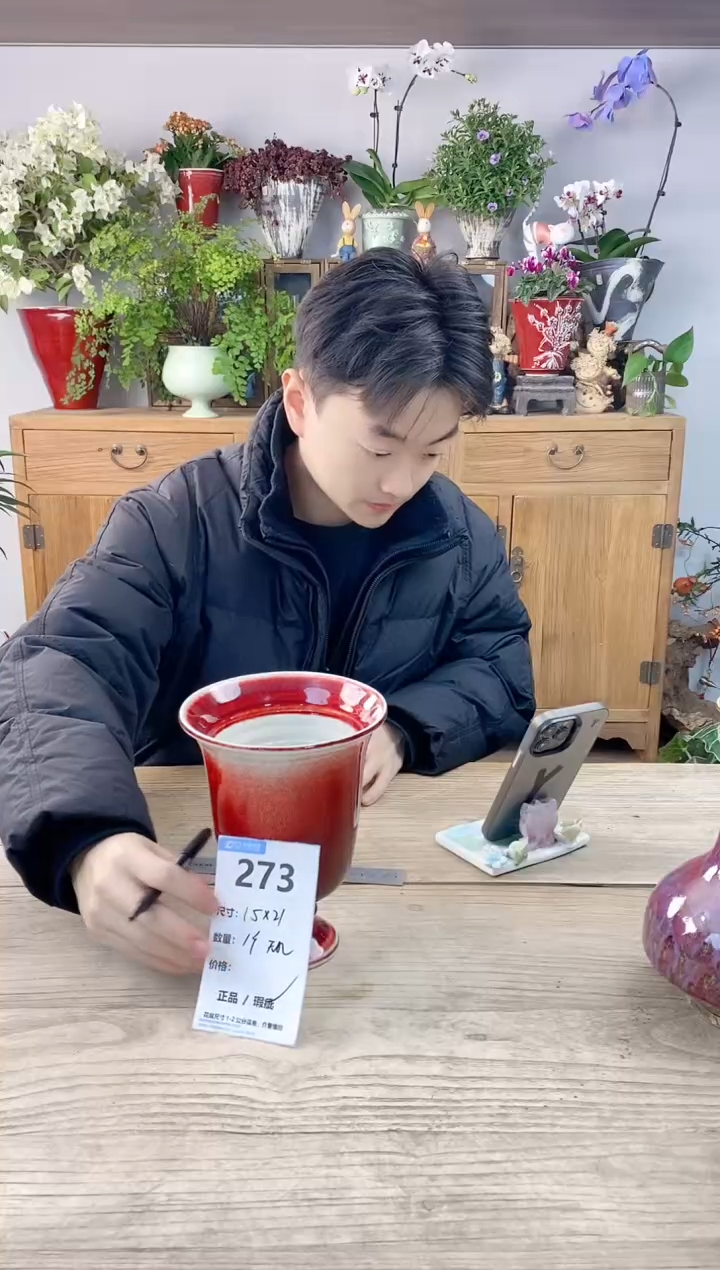 小玩子花盆直播编号273