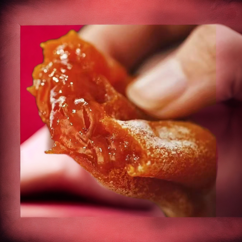 陕西富平霜降农家流心吊柿饼自然晾晒手工独立包装头茬新鲜柿饼