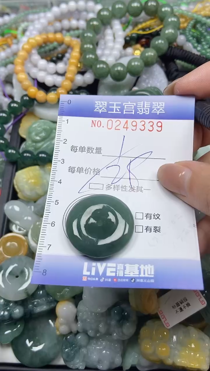 颈饰未镶嵌翡翠闪购C0249339多样性发其一