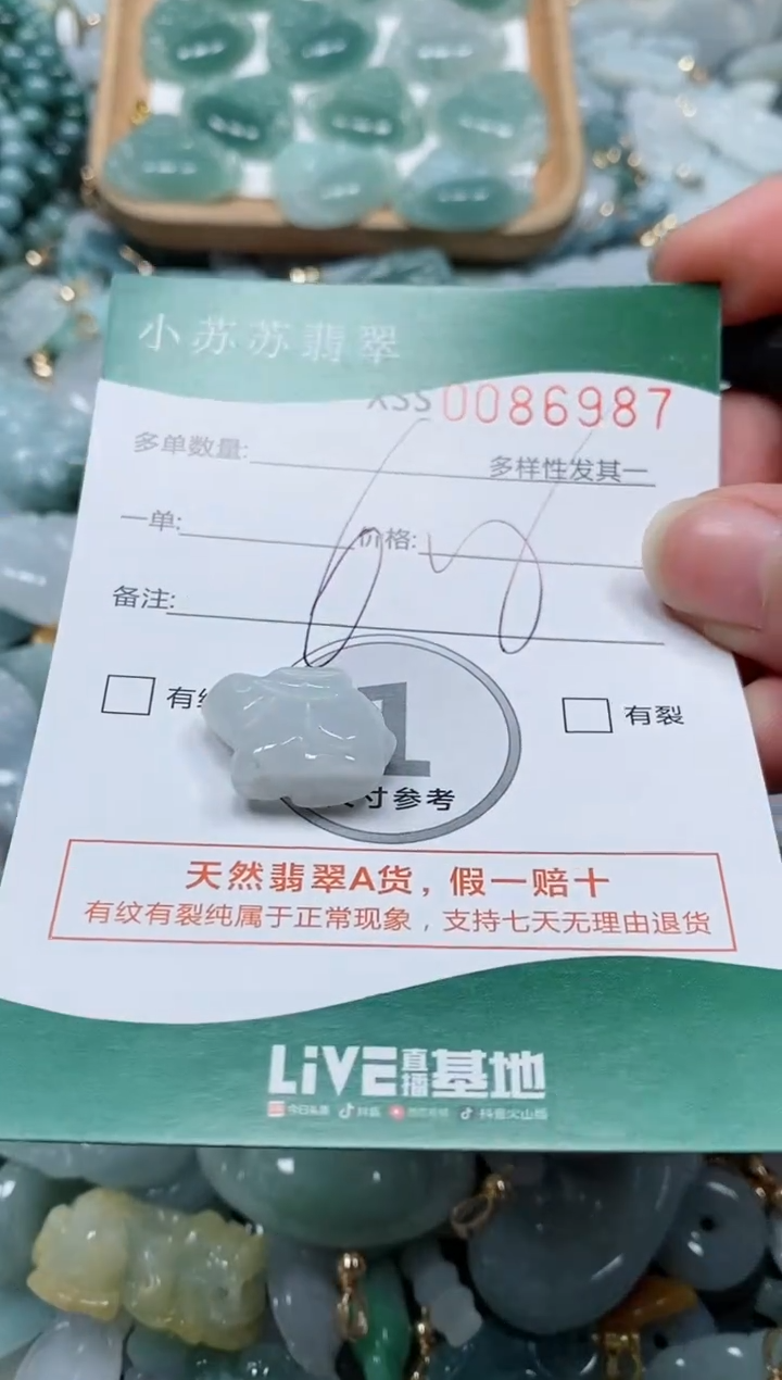 【闪购商品】翡翠颈饰未镶嵌闪购商品0089879