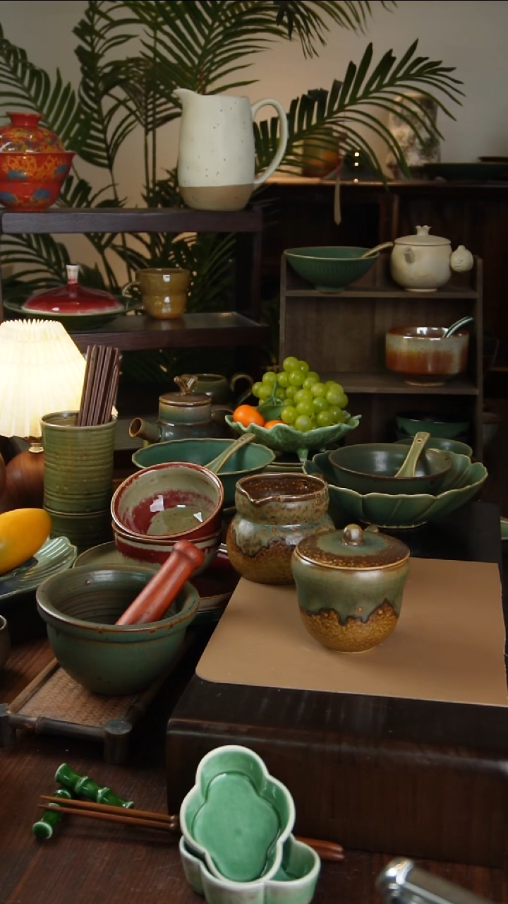 碗微瑕景德镇手工高温餐具
