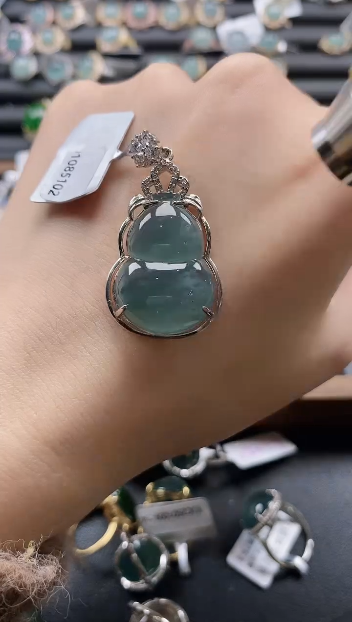 【闪购商品】翡翠戒指银S925镶嵌51151