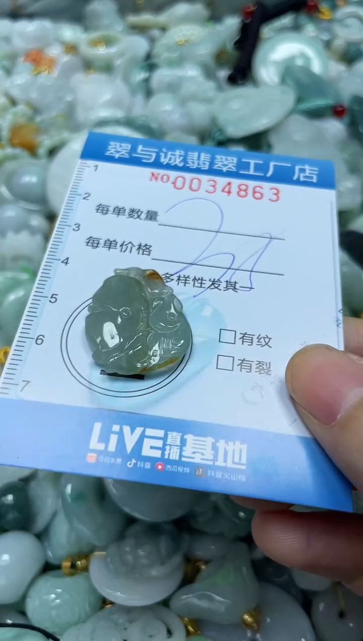 【闪购商品】翡翠颈饰未镶嵌闪购0034863