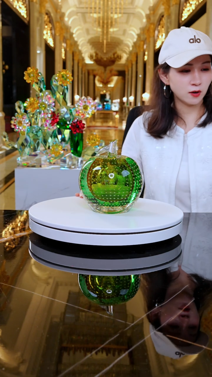 摆件JY0029绿色苹果摆件