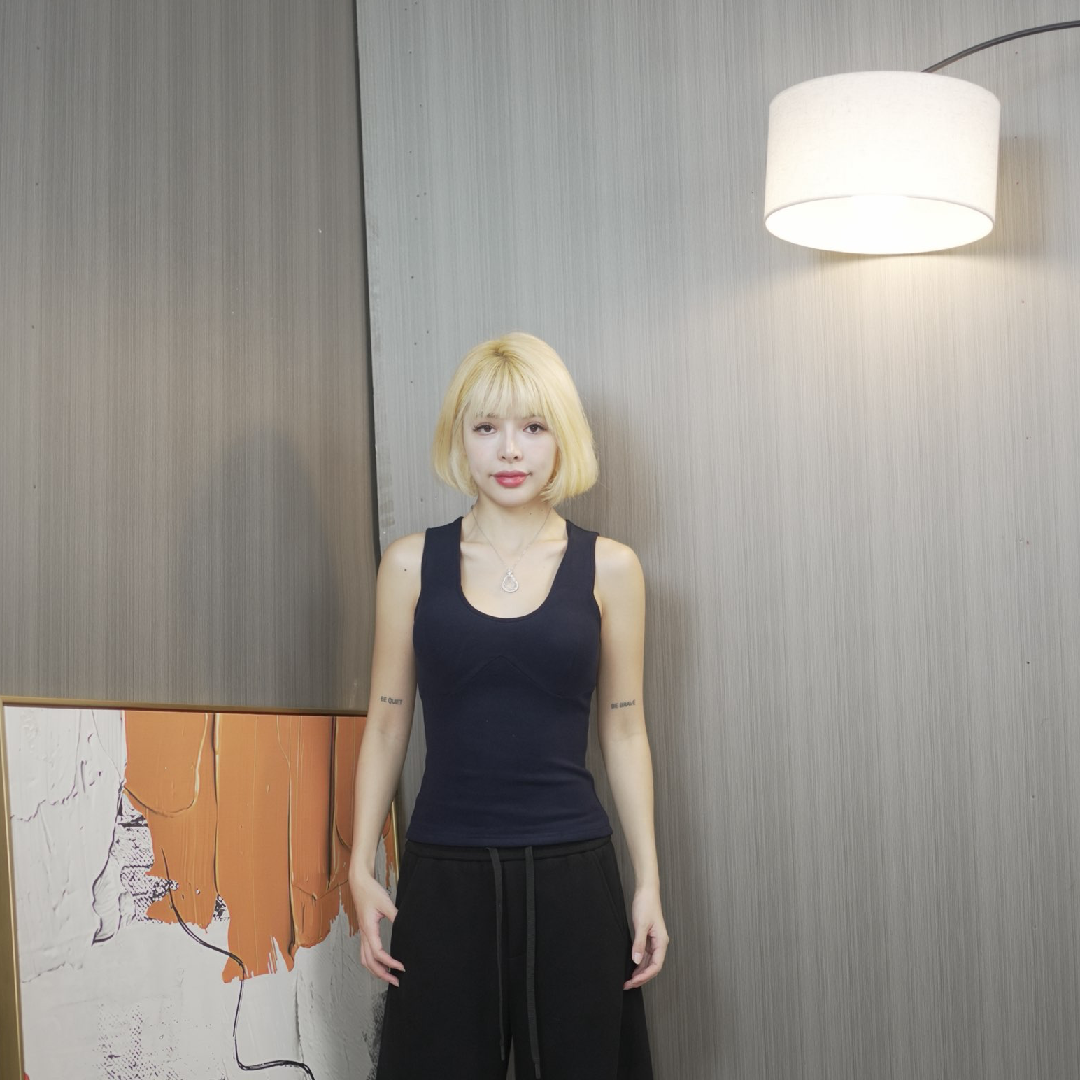 【冰冰推荐】610保暖背心双面澳绒（带胸垫）辣妹风打底吊带极简潮流