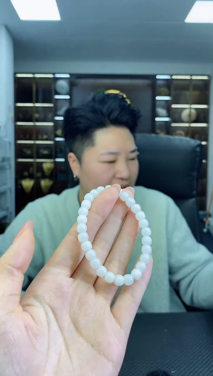 【闪购商品】和田玉手串未镶嵌卡7清货3
