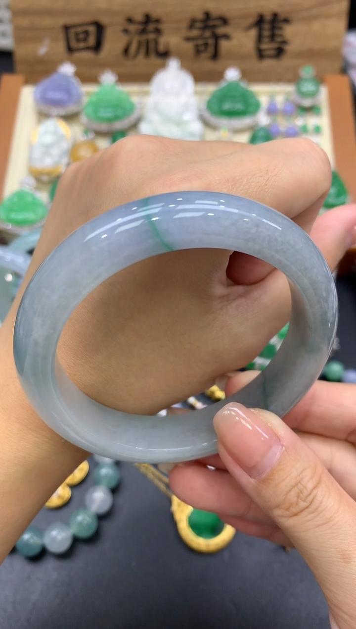 【闪购商品】翡翠手镯未镶嵌119-中国好珍宝