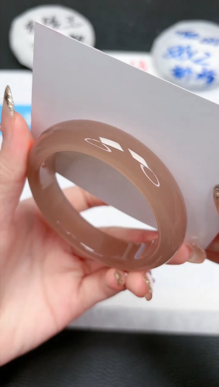 【闪购商品】石英质玉手镯未镶嵌19-56.6