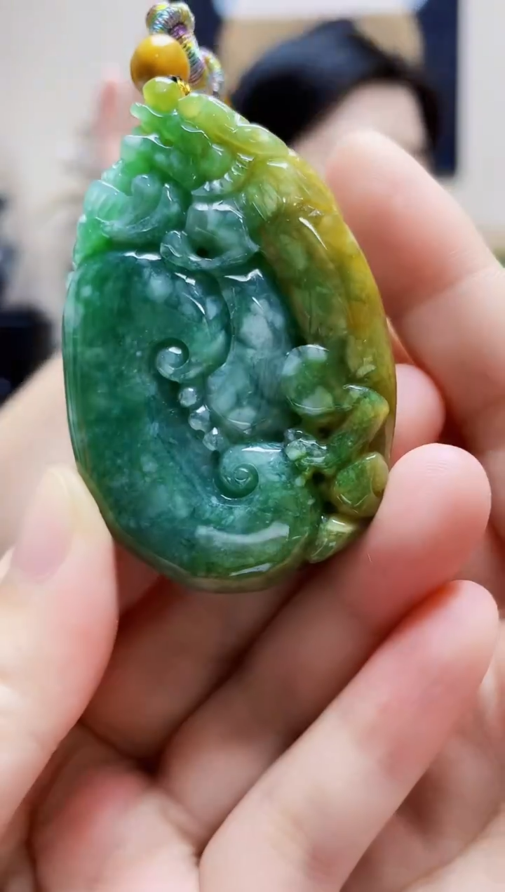 未镶嵌定制翡翠吊坠111