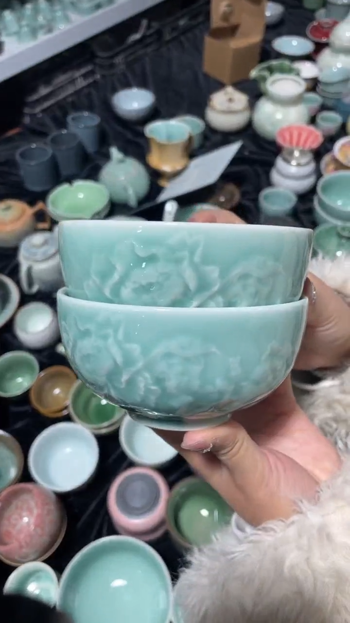 【闪购商品】2个 正品 特价 福利  慧仙青瓷