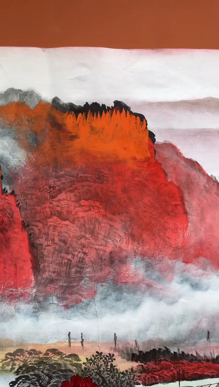 【闪购商品】国画郑乐华绘画手绘作品4-12