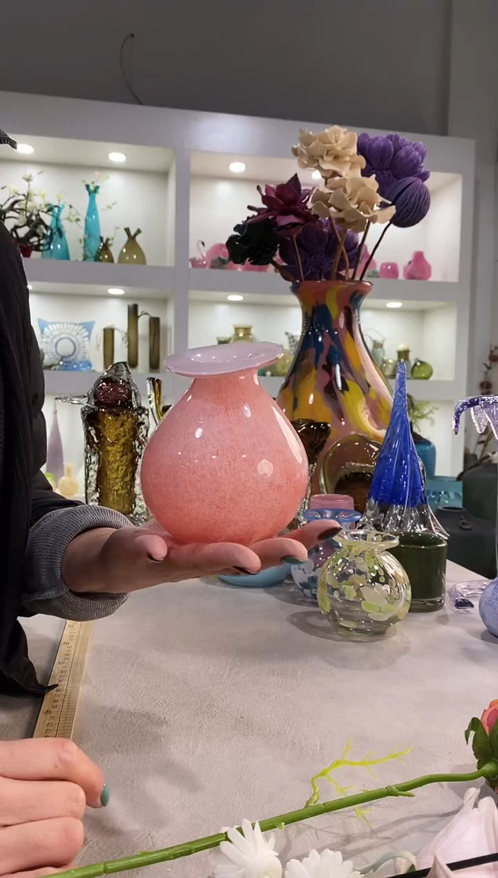 慕忆家手作琉璃花瓶