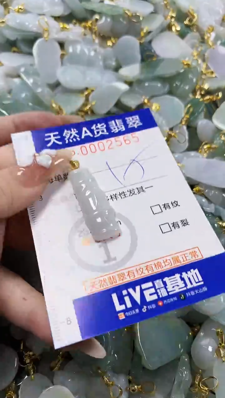 颈饰未镶嵌翡翠天然A货翡翠