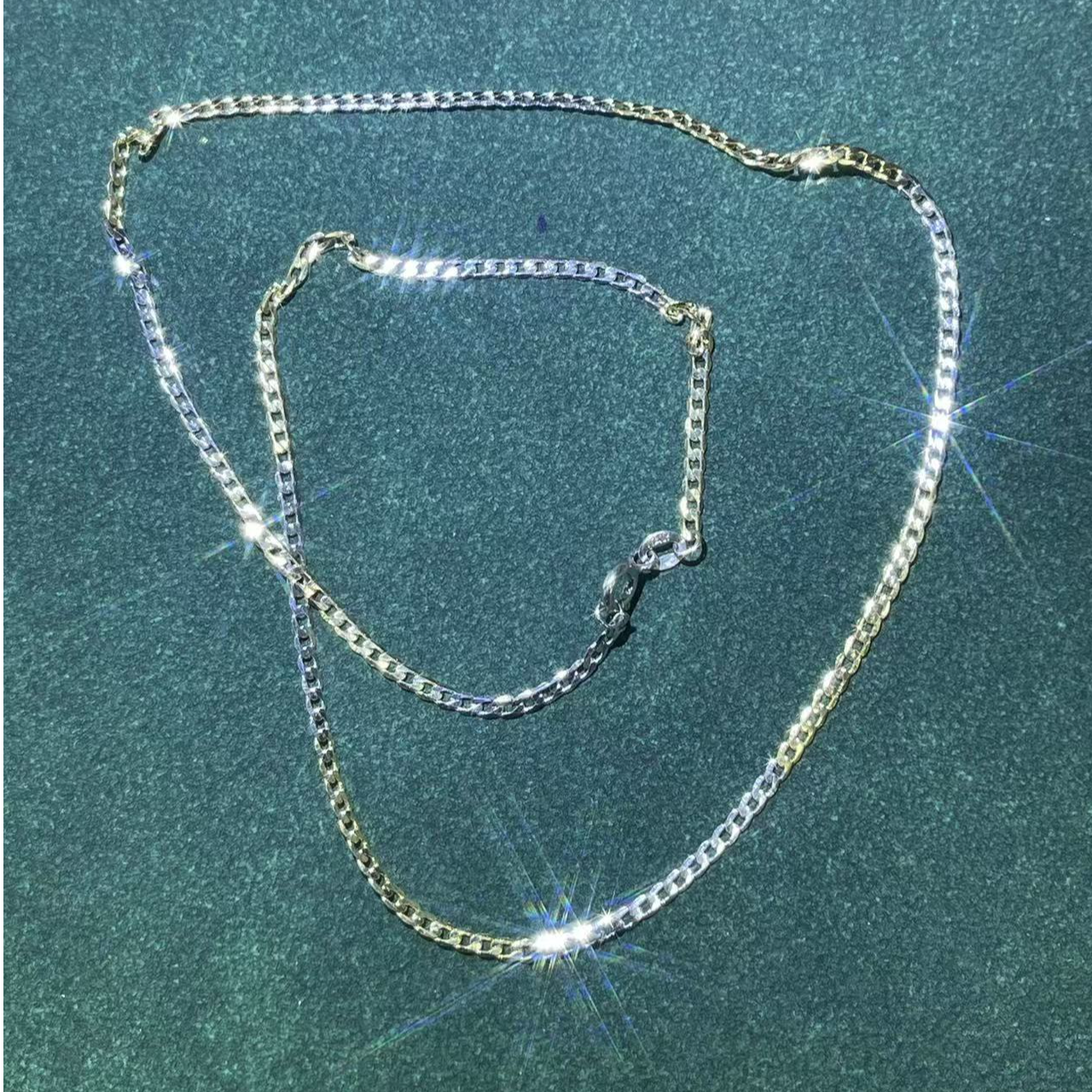  s2962双色古巴项链多样性发货