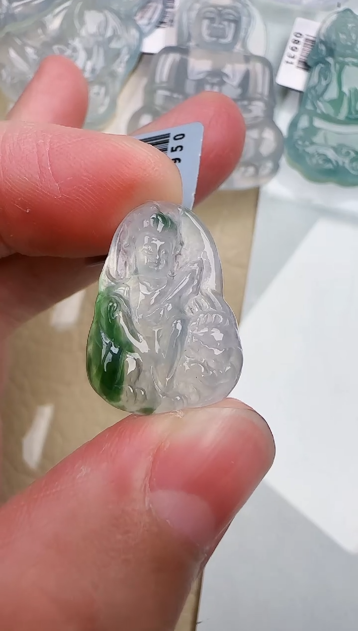 翡翠未镶嵌颈饰缅甸翡翠a货