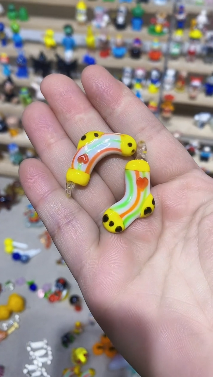 【闪购商品】琉璃手工艺品袜子一双