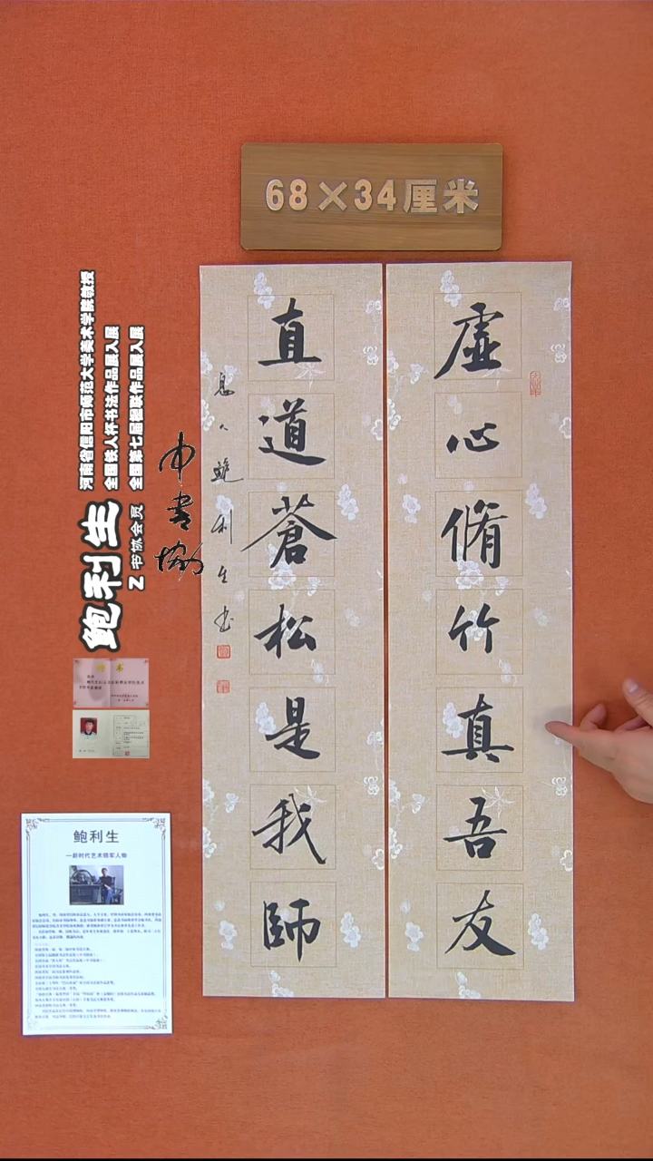 【闪购商品】书法223鲍利生书法作品