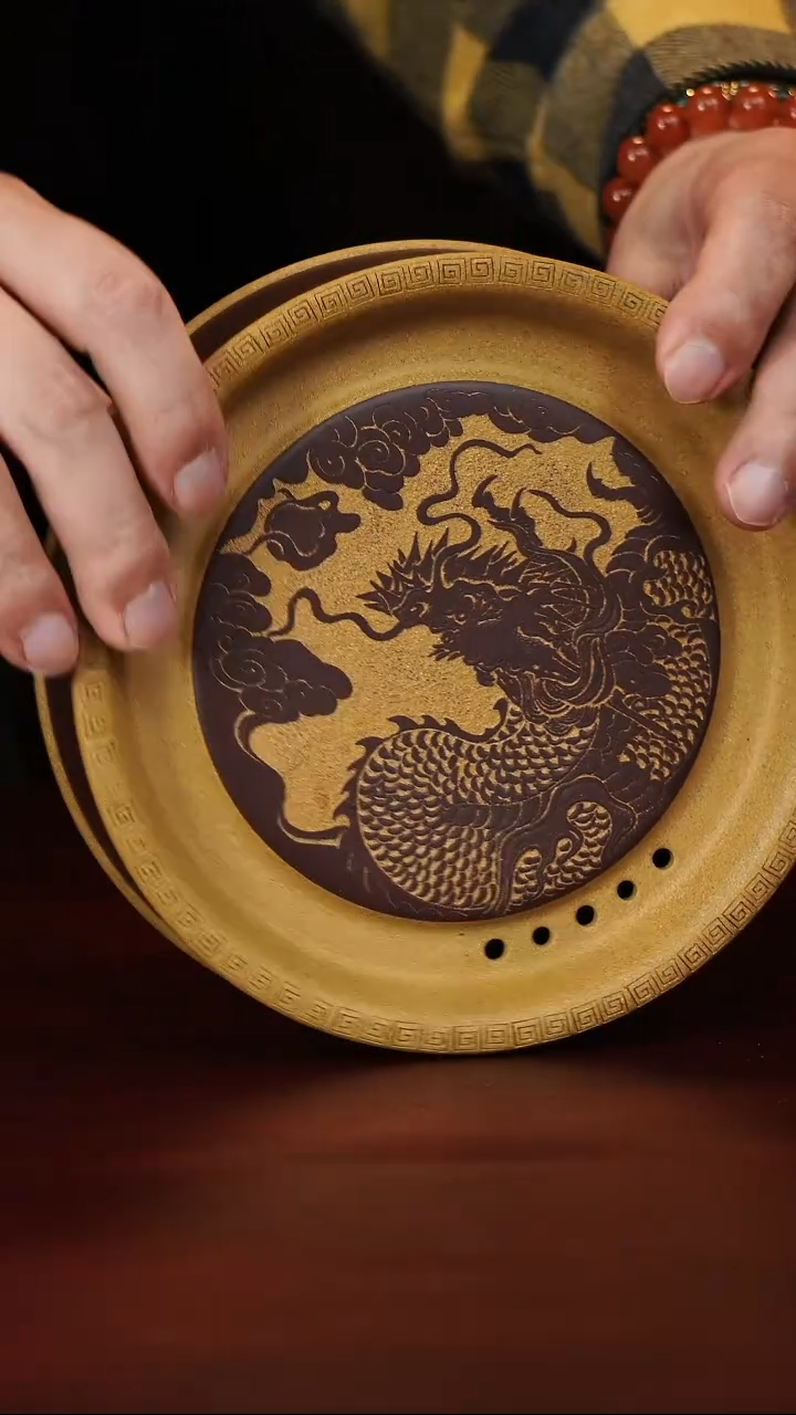 原矿高端紫砂-茶盘