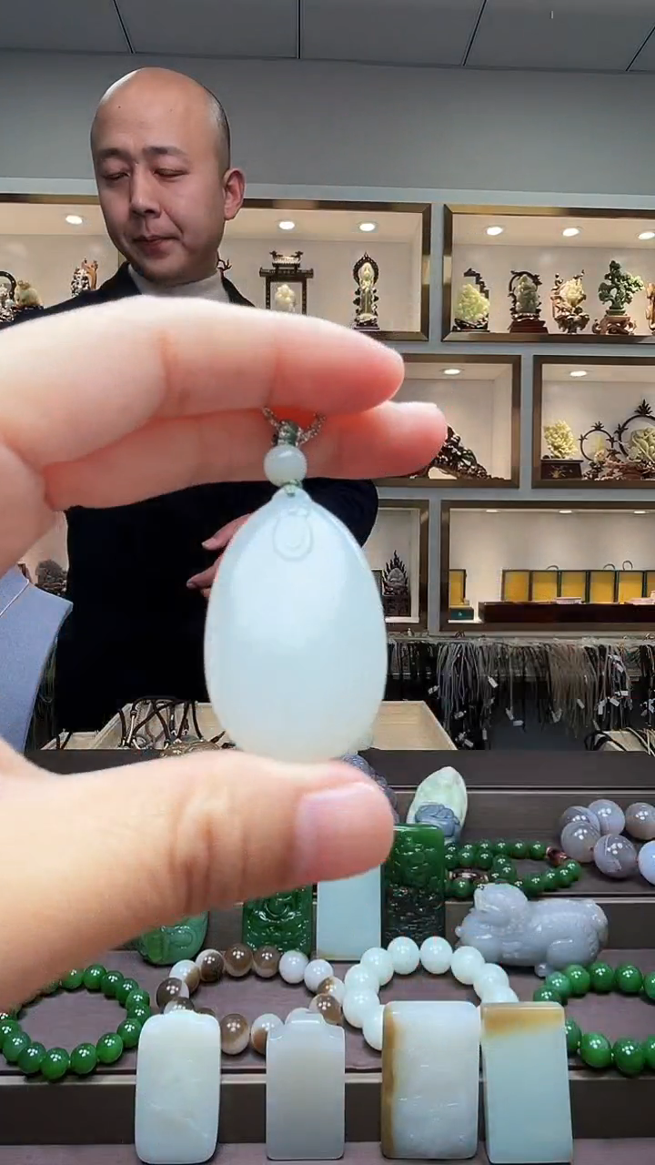 【闪购商品】和田玉挂件未镶嵌苏