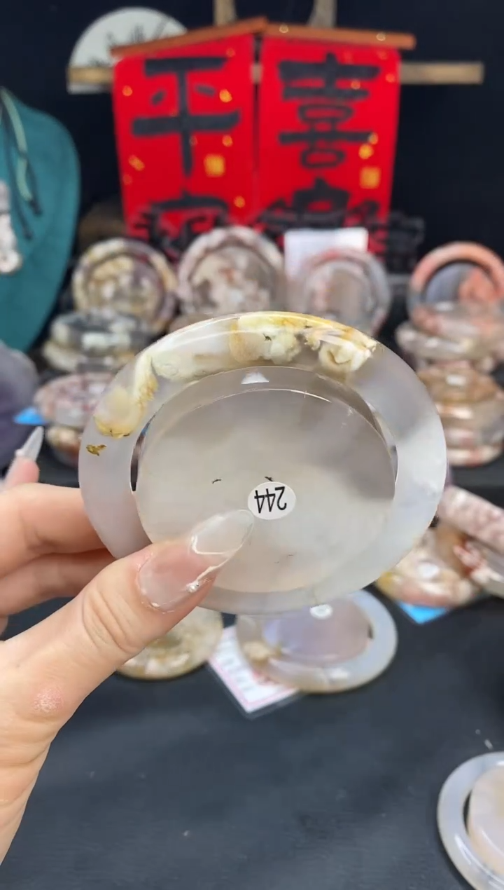 【闪购商品】石英质玉手镯（圆镯）未镶嵌57