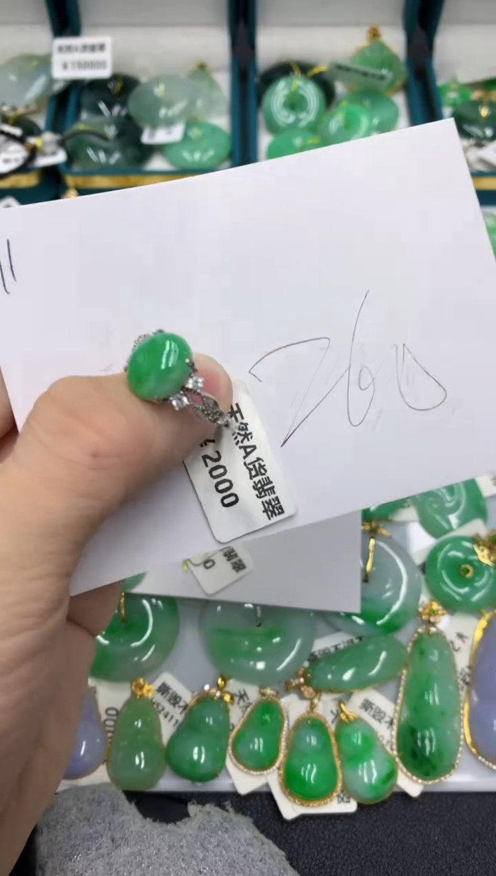 【闪购商品】翡翠颈饰银S925镶嵌号链接11111111111