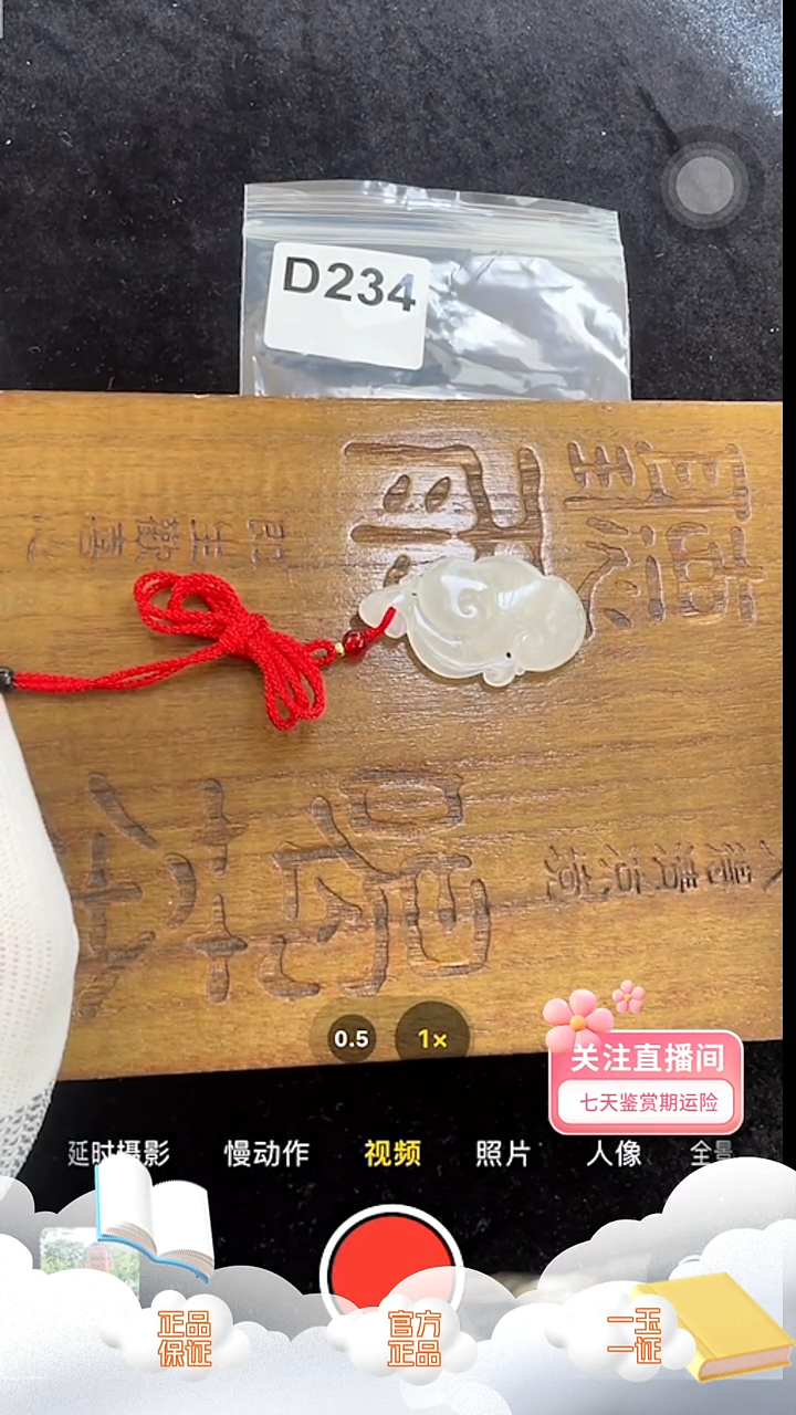 颈饰未镶嵌和田玉d234