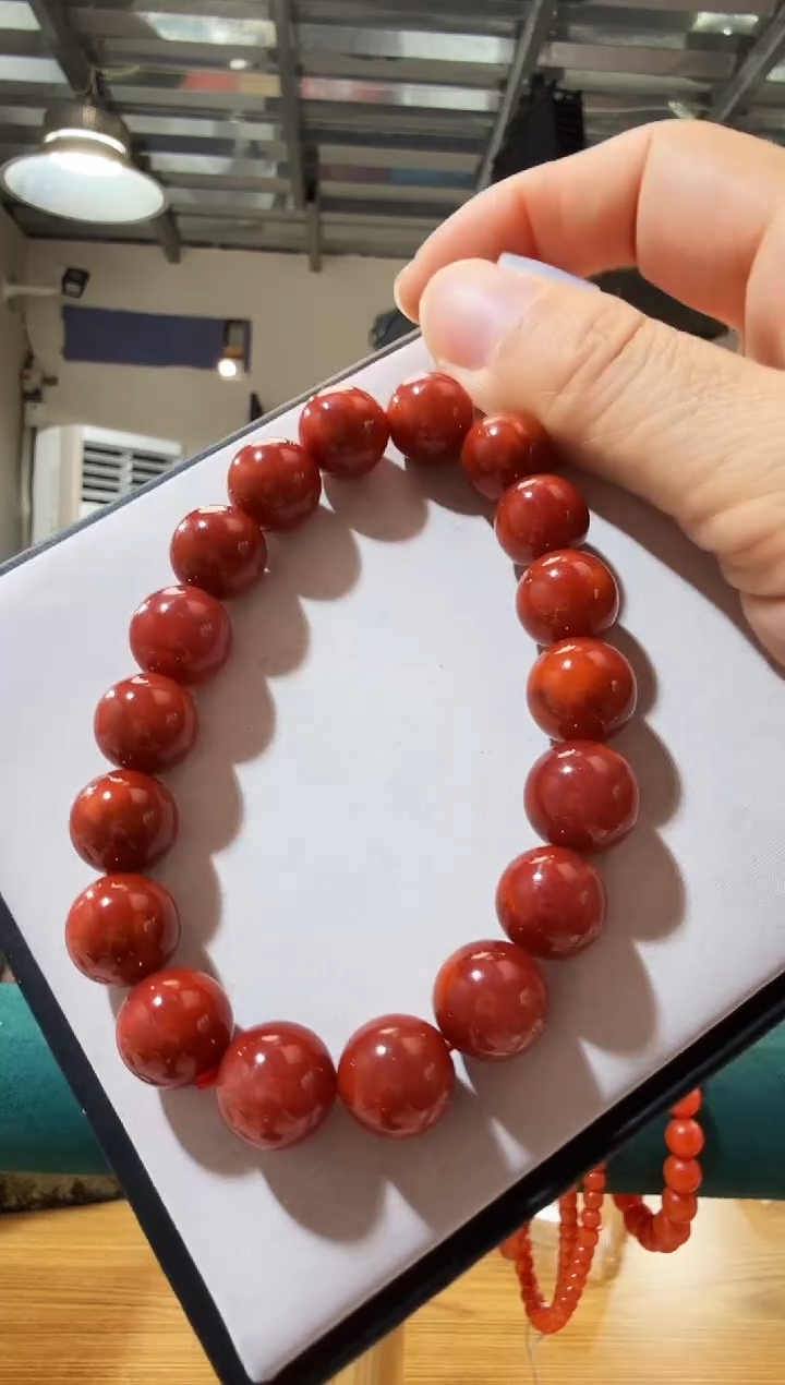 未镶嵌手链南红玛瑙优0152 约11mm