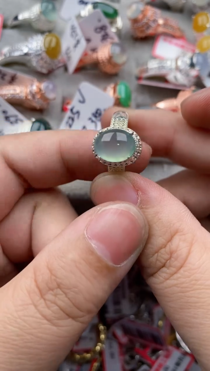 【闪购商品】翡翠戒指未镶嵌99999---67