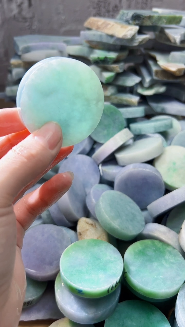 裸石翡翠天然翡翠A货玉 南 590