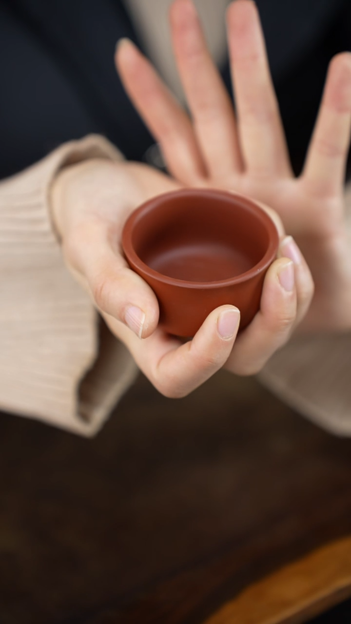 茶壶紫砂紫砂朱泥主人杯