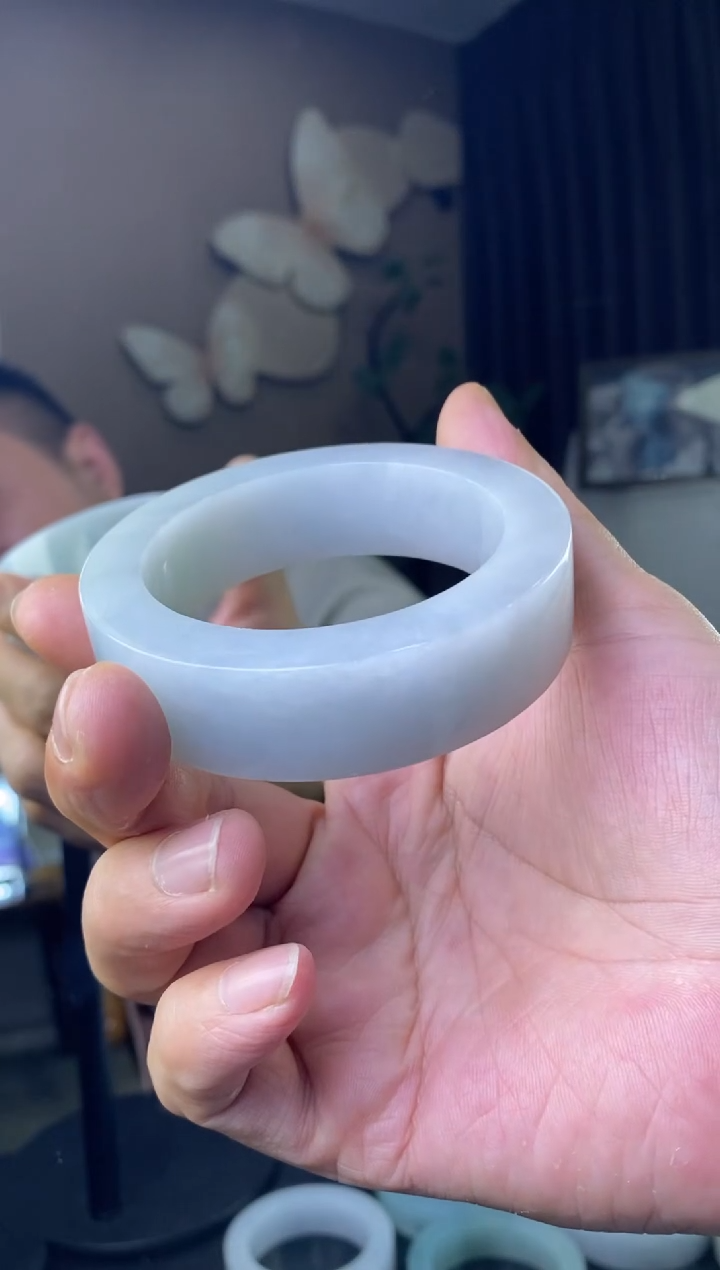 【闪购商品】定制翡翠毛胚定制手镯未镶嵌毛胚定制手镯（发货一条）