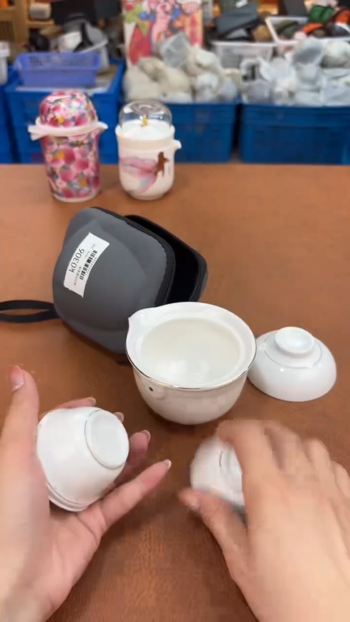 真的很便宜超好看会出片的旅行茶具