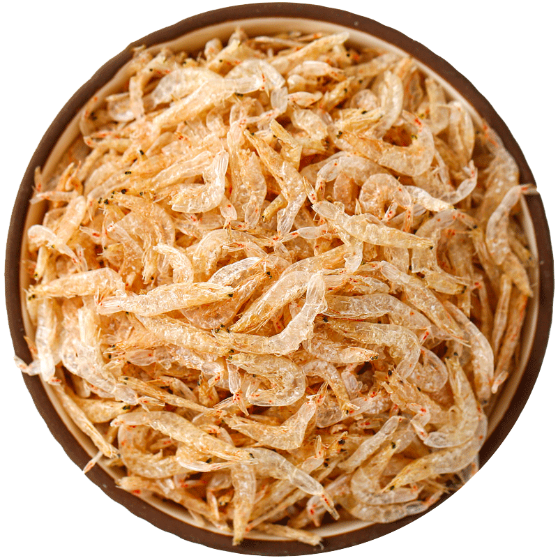 北海淡干虾皮100g/袋 海鲜干货补钙新鲜小海米婴儿美味早餐配料