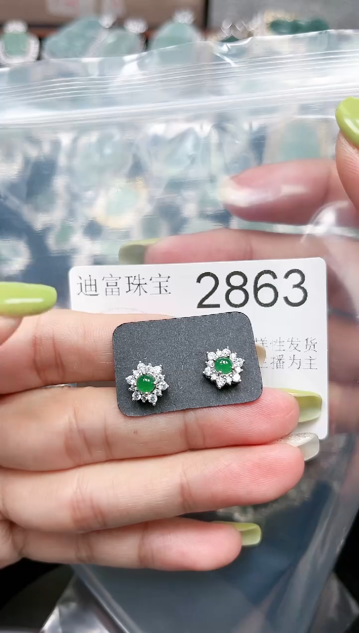 【闪购商品】翡翠颈饰未镶嵌2863赠皮绳