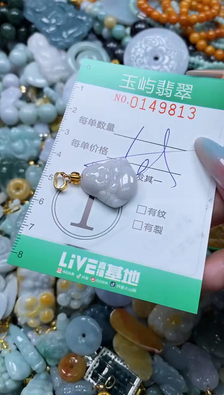 翡翠未镶嵌颈饰闪购0149813多样性发其一