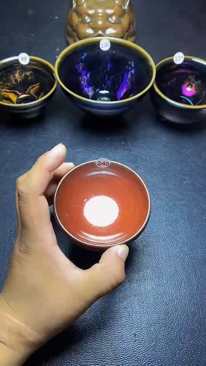 茶盏黑瓷精选茶器245