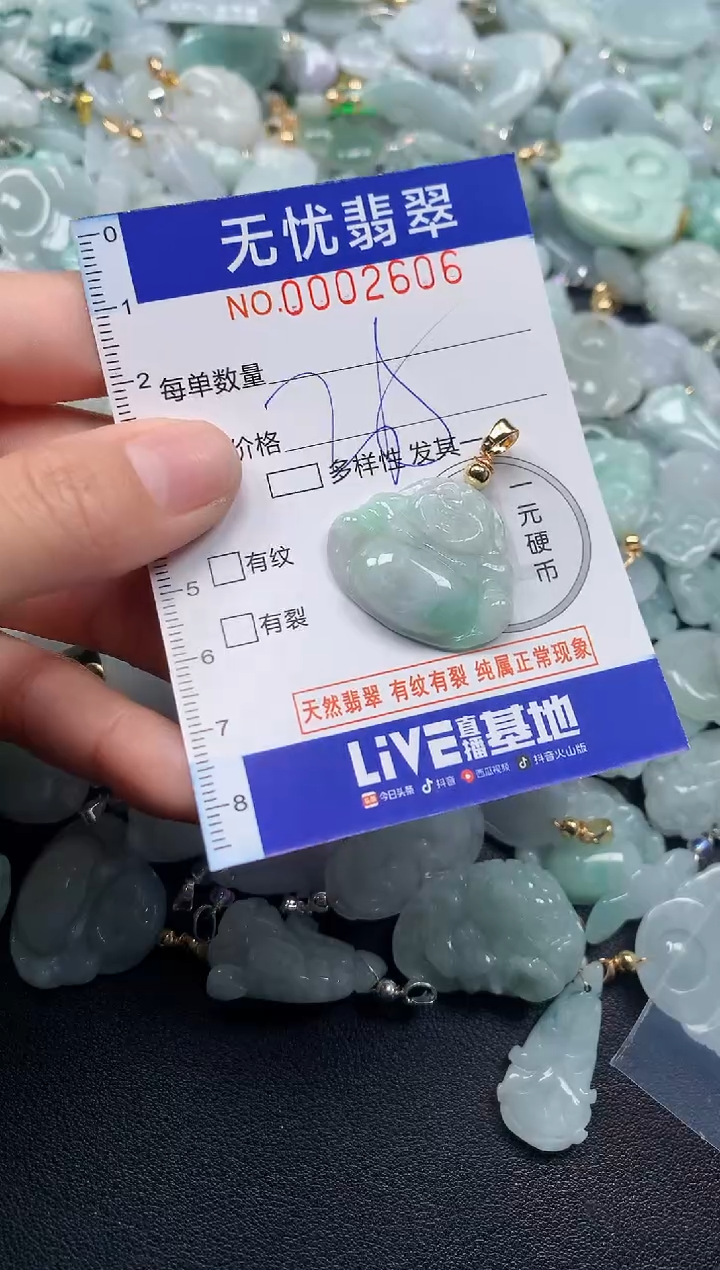 颈饰未镶嵌翡翠2606