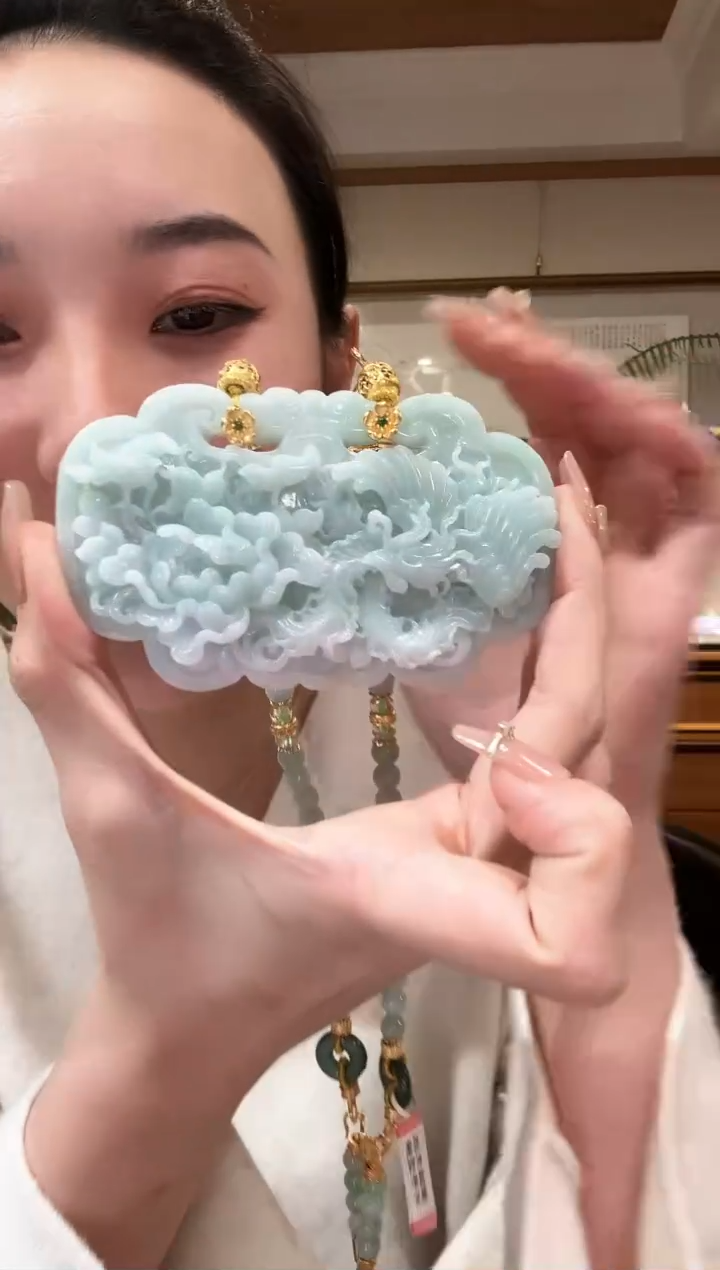 【闪购商品】翡翠颈饰未镶嵌国风