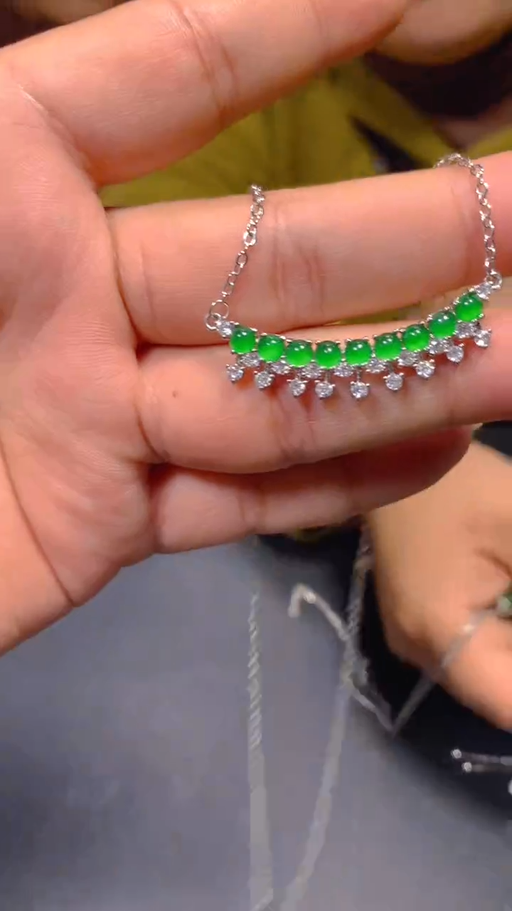 【闪购商品】翡翠项链未镶嵌0783374554/多样性发一