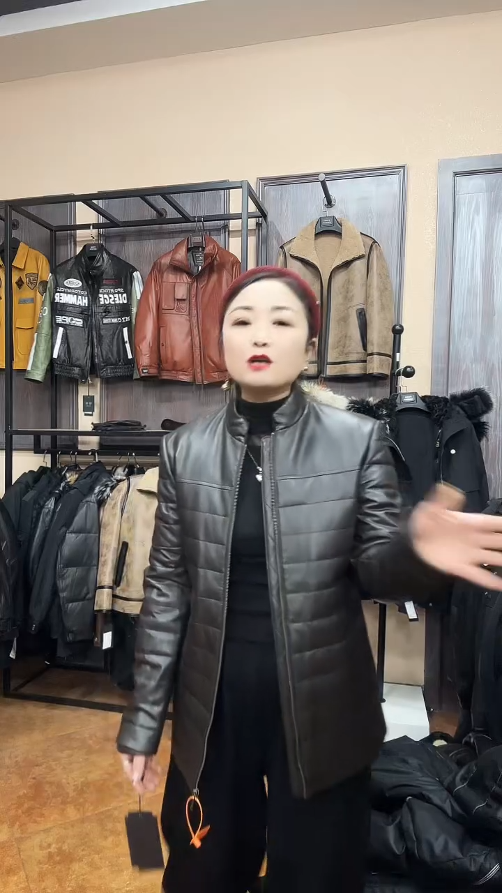 羊皮羽绒90-120斤