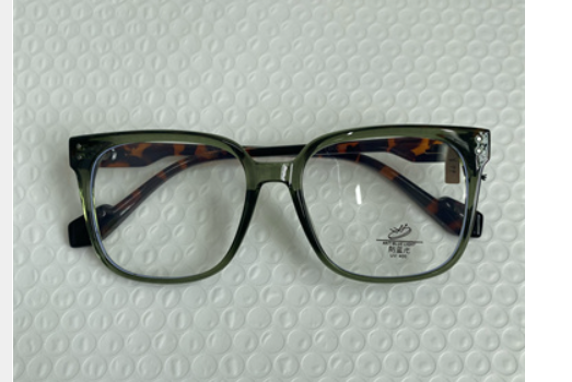 复古撞色玳瑁纹镜框